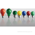 round bulb colour E27 incandescent bulbs